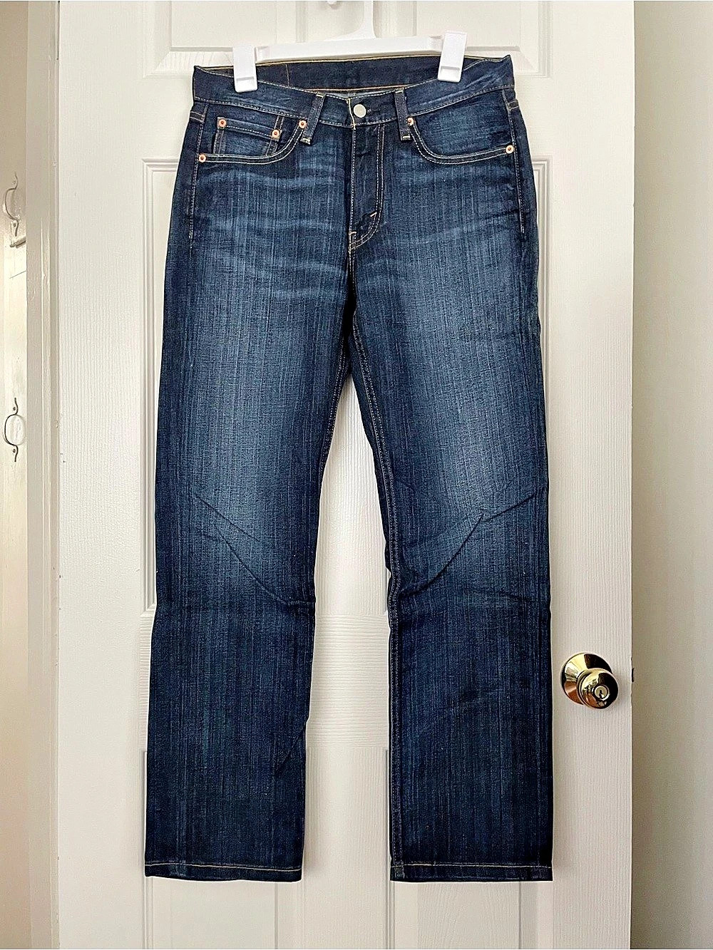 Levi's 514 Straight Leg Jeans Waist 30 Length 30 Blue Lightweight Denim